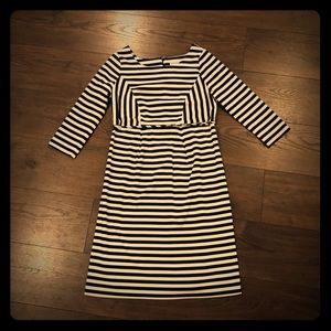 Motherhood maternity striped dress